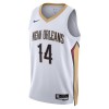 Dres New Orleans Pelicans Brandon Ingram 14 Nike 2022-23 Association Edition Bijela Swingman